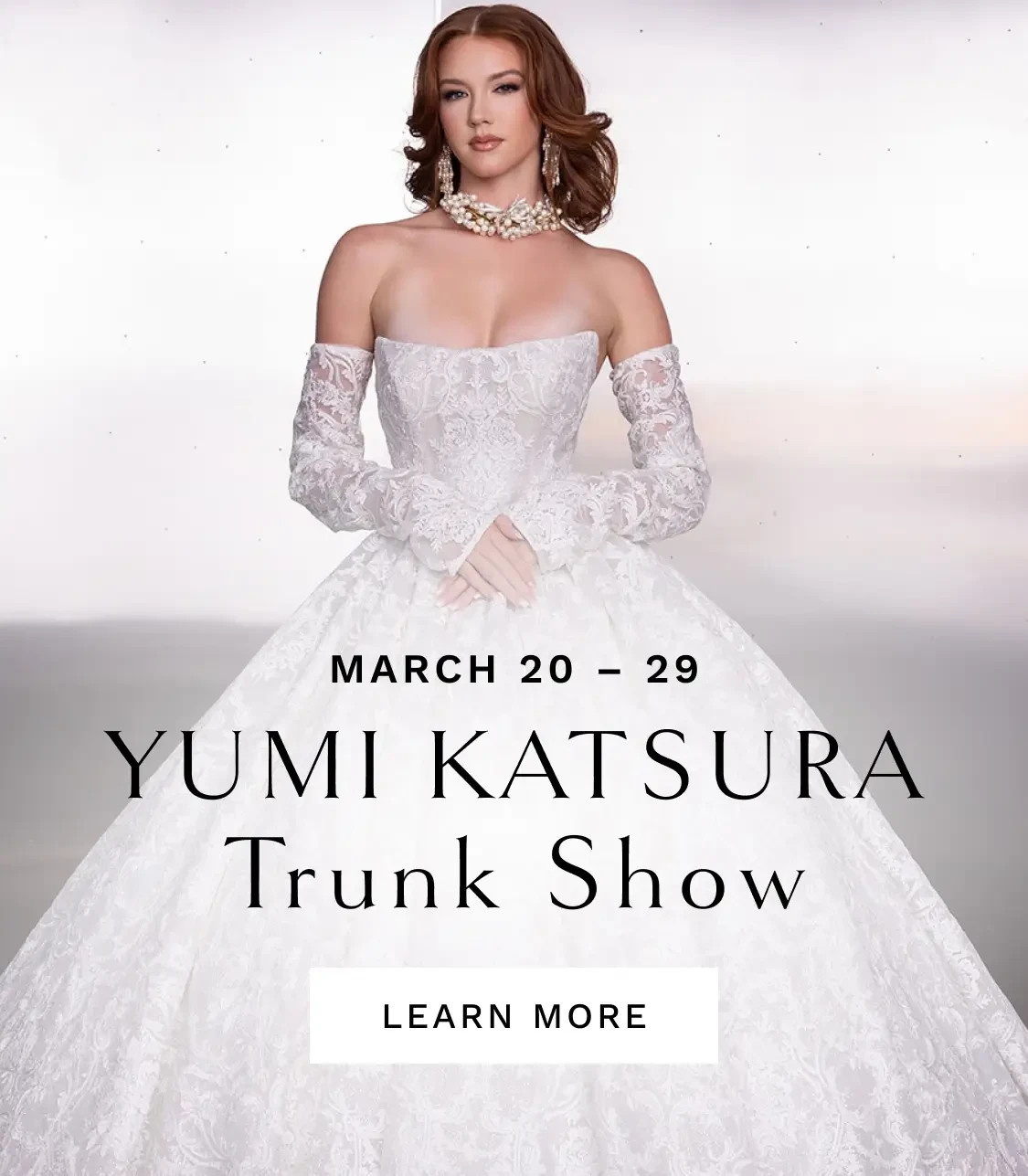 Yumi Katsura Trunk Show Mobile Banner