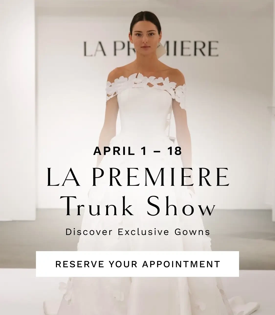 La Premiere Trunk Show Mobile Banner