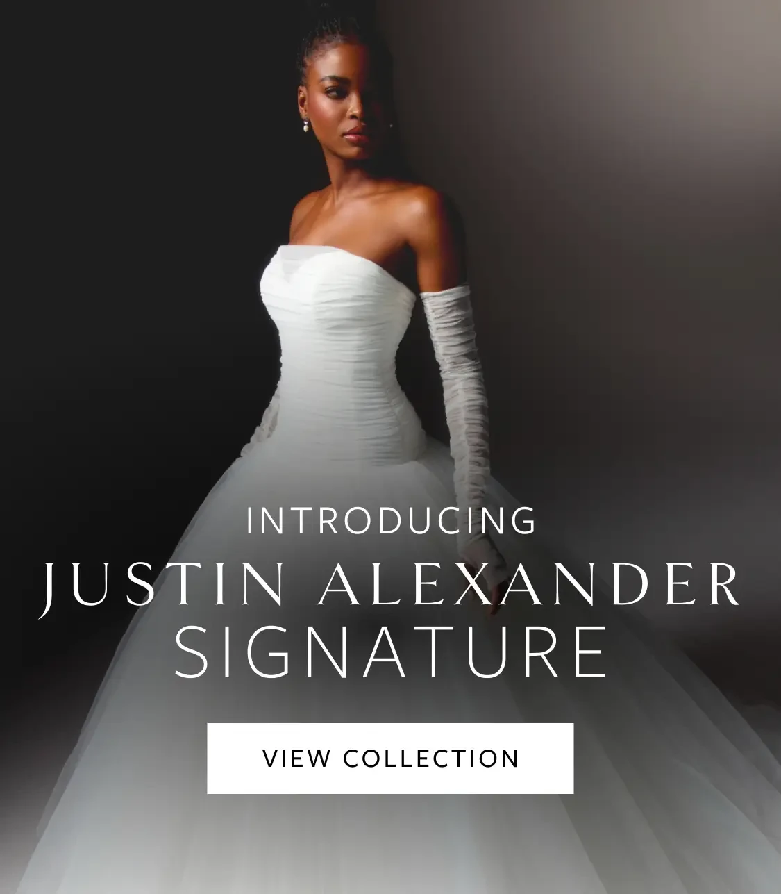 Justin Alexander Signature Mobile Banner