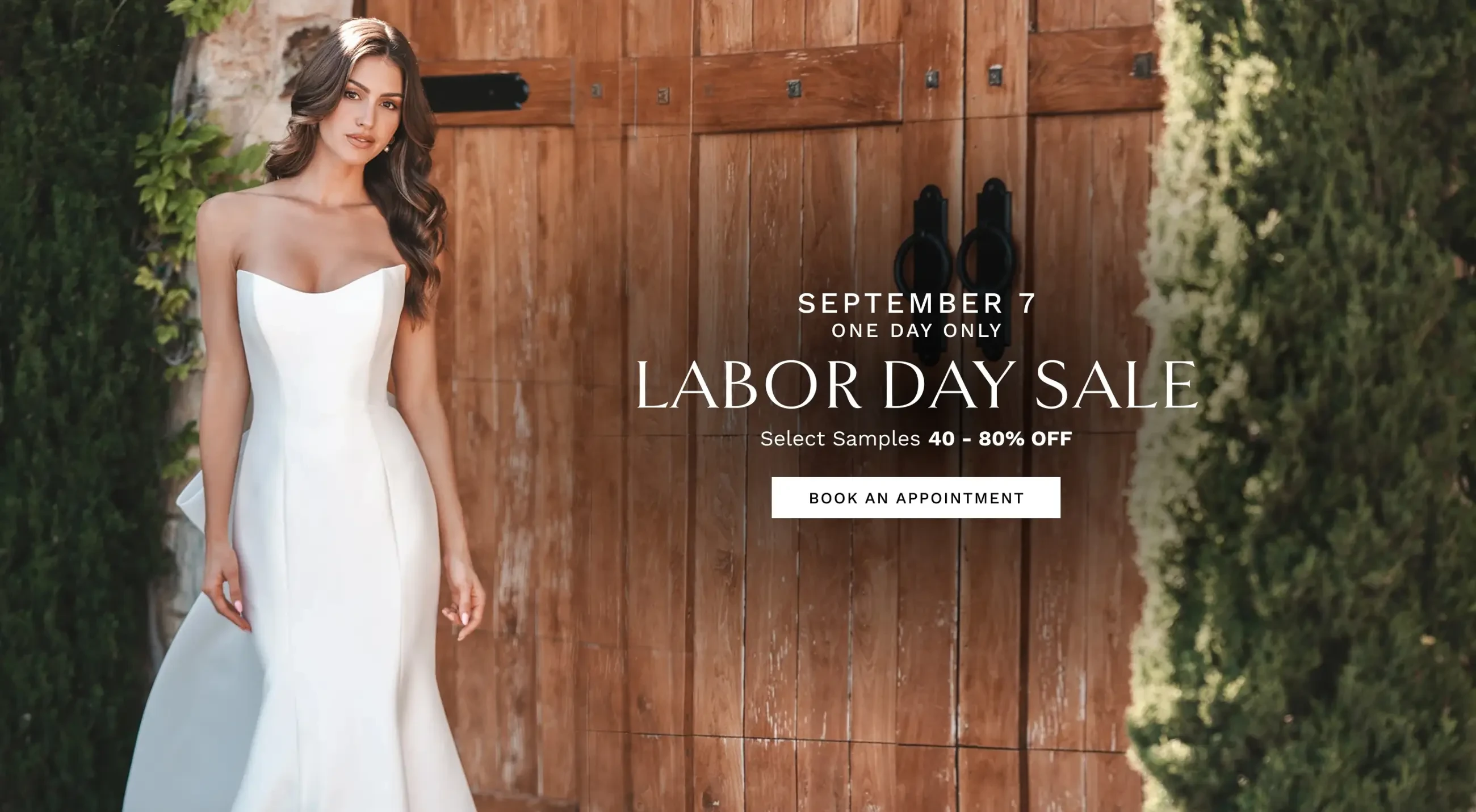 Labor Day Sale Desktop Banner